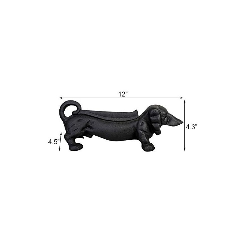 Esschert Design Cast Iron Dachshund Boot Scrapers, 2 Pack (2)