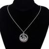 CENWA Inspired Necklace Scotland Standing Stone Pendant Necklace (green)