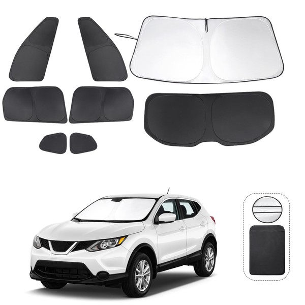 TINGLU Window Shades for Nissan Rogue Sport(Not for Rogue) 2017-2024