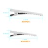Alligator Hair Clips, 210 PCS Single Prong Metal Clips for