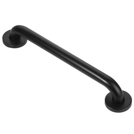 Jakarda 16inch Handicap Grab Bar for Shower, Shower Handles for Elderly, Shower Grab Bars for Seniors with Concealed Screws Black