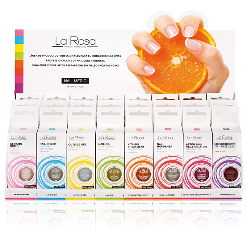 La Rosa - Nail Medic - NAIL DRYER, TOP COAT