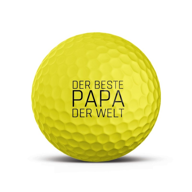 Pro V1X Yellow 2019 Golf Ball - Individually Printed with