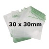 100X 30 x 30mm Heavy Duty Small Tiny Poly Plastic