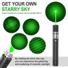 LETEAPII [2PCS] Green Light Flashlight and Red Light Flashlight, Long