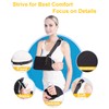 DouHeal Arm Sling, Multiple Fixed Design, Built-in ABS Arm Support,
