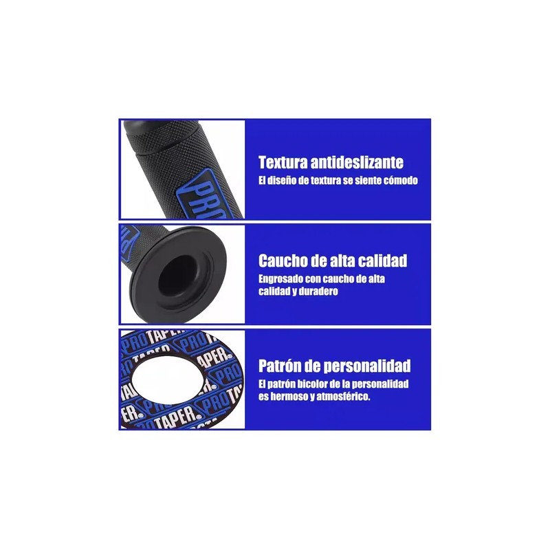 Puños Protaper Para Moto 78 Excelente Agarre Stunt Cross