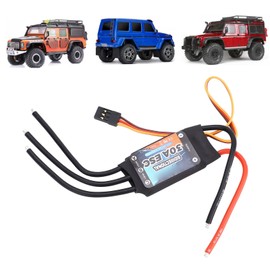Pwshymi 30A Bidirectional Brushless Esc Electric Speed Controller ESC Quick Response for RC Car Boat Underwater Propeller
