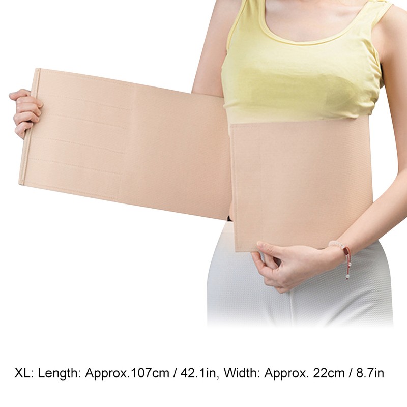 Postpartum Lumbar Support Belt Elastic Breathable Pain Relieve Back BraceXL