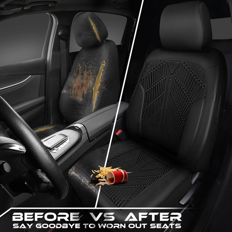 CAR PASS Waterproof Car seat covers Front Seats covers Neoprene