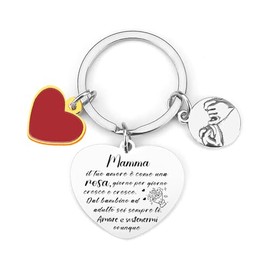 POIUYTRE Mother's Day Gift Mother's Day Gift Ideas Gift Mom Keychain Mom Gift Women Birthday Gift Mom Gift for Mom Keychain Donn Gift Mom Anniversary, 8, L