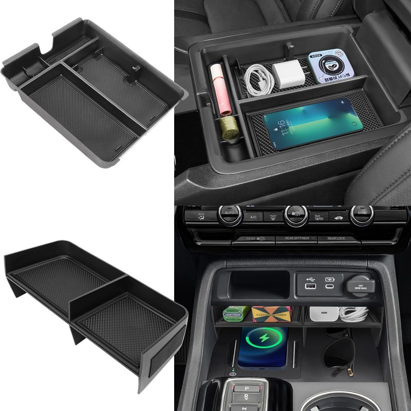 Neepiar 2PCS Center Console Organizer Compatible with 2023 2024 2025