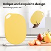Li&Zhao Plastic Cutting Boards for Kitchen - Chopping Board Small