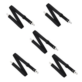 ZHYOHEN 5PCS Adjustable Swivel Clip Hook Buckle Sliding Webbing Strap 125x 2cm Carrying Water Bottle Mobile Phone Item Replacement Shoulder Strap Crossbody Lanyard