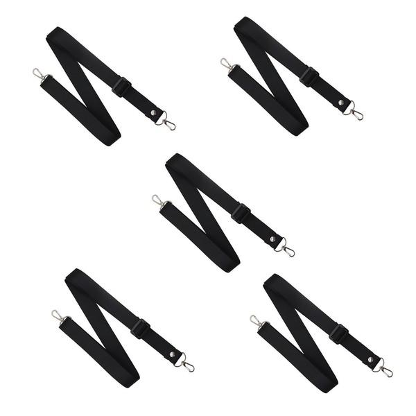 ZHYOHEN 5PCS Adjustable Swivel Clip Hook Buckle Sliding Webbing Strap