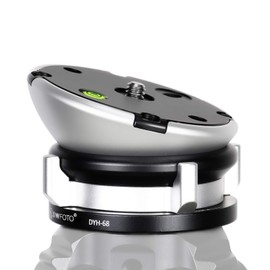 SWFOTO DYH-68 Leveling Base Low Center of Gravity Head Aluminum Alloy Maximum Load 22.0 lbs (10 kg)