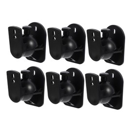 FELTECHELECTR 6sets Speaker Wall Brackets for Easy Wall Mounting Material for Surround Simple Installation and Optimal Sound Angles