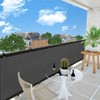UPGRADE Privacy Fence Screen 4'x8' Dark Grey Outdoor 90% Visibility
