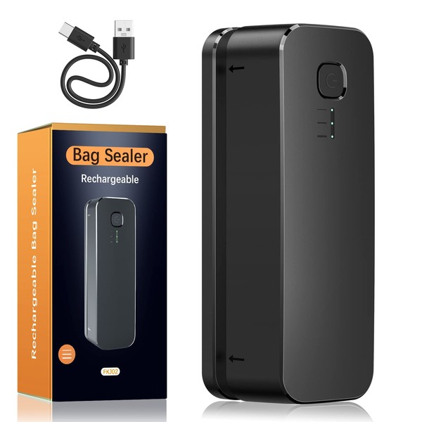 ODSD Mini Foil Sealer Rechargeable with 3 Speeds Mini Bag