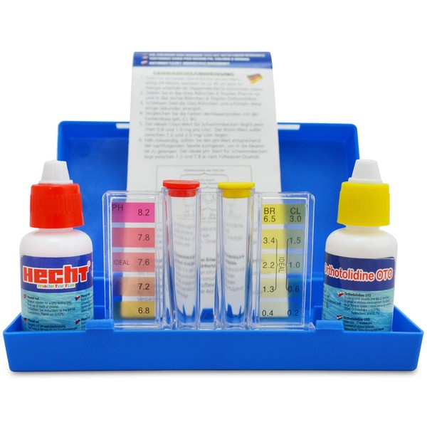 Hecht Professional Water Tester Chlorine – For a Perfect Measurement