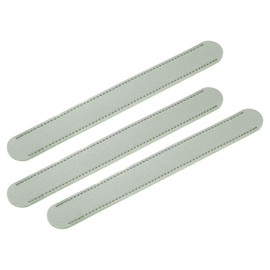 sourcing map 3Pcs Handbag Handle Leather Wrap Cover, 8.8 Inch Purse Grip Protector PU Leather Shoulder Strap Pad for Handbags Suitcase Travel Bags Strap Making Supplies, Green