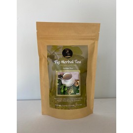 FIG HERBAL TEA - FIG LEAVES, CARDAMOM AND GINGER FOR BETTER HEALTH AND WELLNESS.