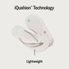 FitFlop - Iqushion Chancletas súper ergonómicas Mujer, Plateado, 5 B(M)