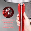 senylanhxy 14-in-1 Multi-Function Basin Wrench with Integrated Level, 4 Interchangeable
