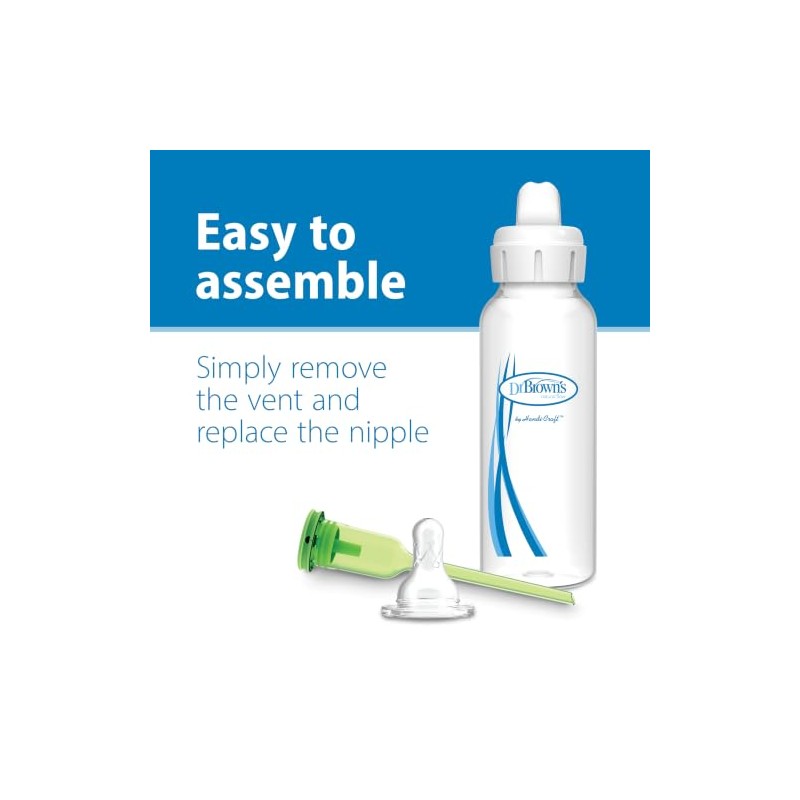 Dr. Brown's Milestones Options+ Sippy Spouts, Narrow, Soft 100% Silicone