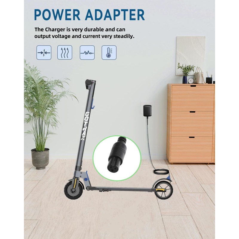 Beudsa ChargN 29.4V 1A Charger DC Adapter Compatible with Jetson