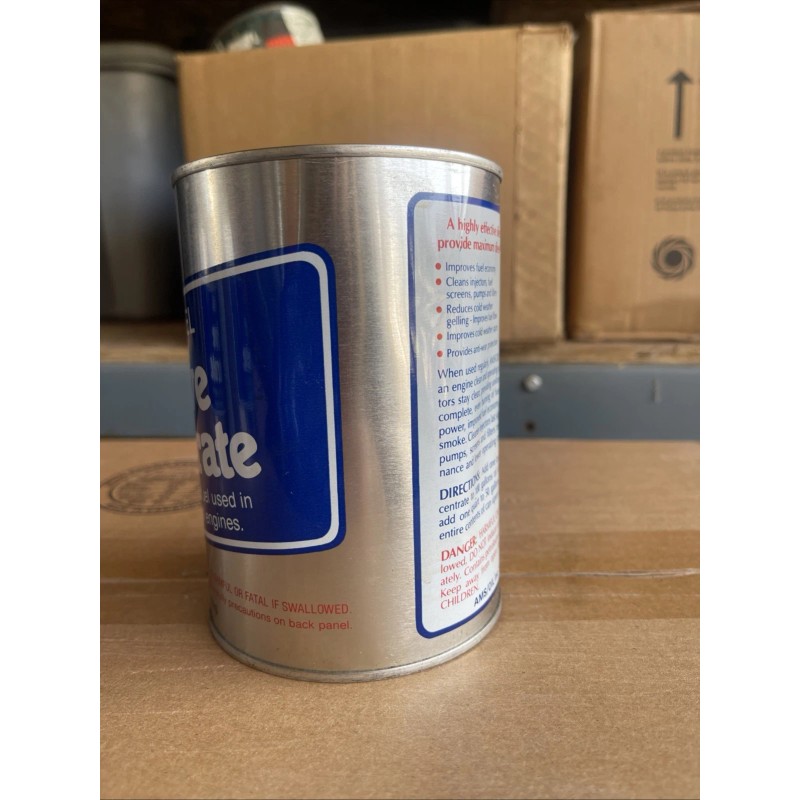 AMSOIL Diesel Fuel Additive Concentrate 1 Quart METAL FULL NOS