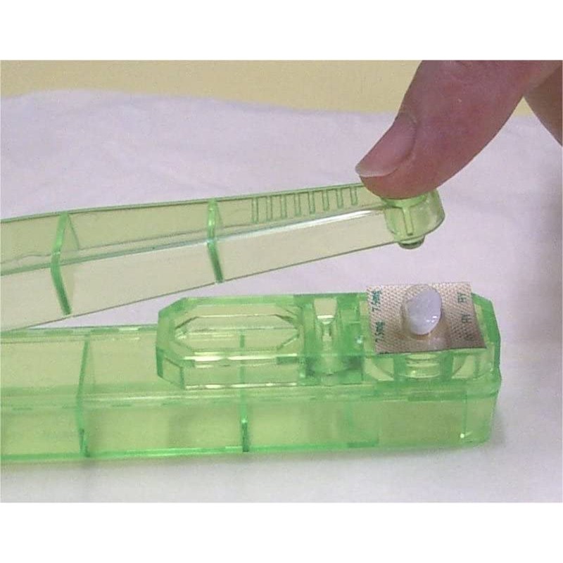A punch for abbreviation ("Opa!") An aid for removing tablets