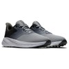 FootJoy Men's FJ Flex Golf Shoe, Grey/Charcoal, 7