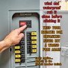 AOZUO 4 Sheets(516pcs) Circuit Breaker Labels, Electrical Panel Labels, Self-Adhesive