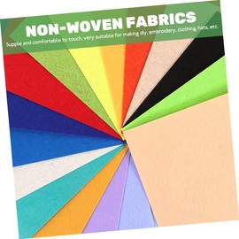 DOITOOL 2sets Colorful Felt Fabric Sheets for DIY Craft Projects for Patchwork Sewing and Decorations Versatile Material for Flowers Dolls and More 40sheets*2