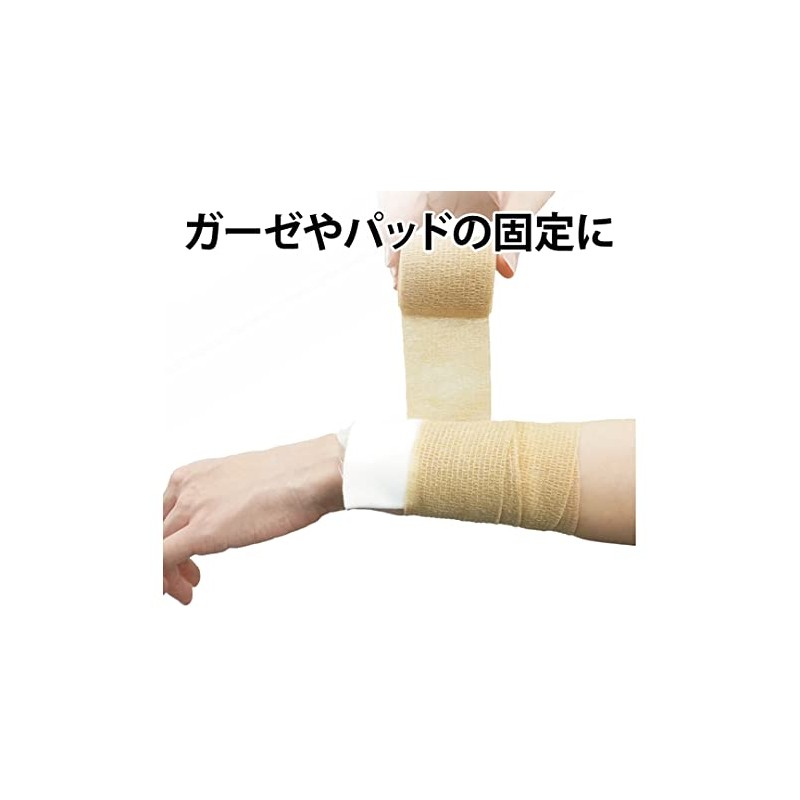 ピタッとタイ 自着性包帯 10巻 021507 2.5CMX4.5M 自着包帯