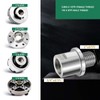 Lathe Headstock Spindle Adapter 1inx8TPI Male 5/8inx10TPI Female Thread Wood