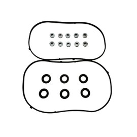 EKIONBY Engine Valve Cover Gasket Set VS50607R, Compatible with Honda Accord Pilot Ridgeline V6 3.0L 3.5L, Acura MDX RL TL V6 3.2L 3.5L 3.7L, Saturn Vue 3.5L 0361708, 12341RCAA00