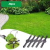 DYTHHN 20Pcs Reusable Grass Trimmer Replacement Blades Strong Plastic Grass