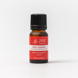 Zea Essentials May Chang 100% Pure Essential Oil 10 ml – Calming & Uplifting Aromatherapy Oil for Stress, Anxiety & Mood – Antibacterial, Purifying & Refreshing for Daily Wellness & Relaxation