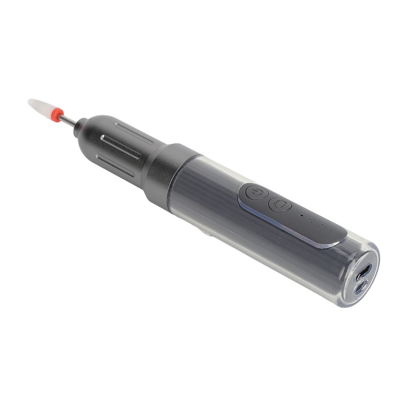M8 Electric Nail Drill Pen 6 Speed Adjustable Direction LED