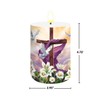 Briarwood Lane Sunrise Easter Cross Flameless Candle