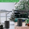 55 Gallon Drum Cover Water Storage Barrel Cover Waterproof Outdoor