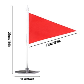 Golf Flags Practice Putting Flags with Hole Cup Golf Flag Set Golf Flag Golf Accessories for Indoor and Outdoor Use Backyard