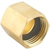 Gilmour 3/4-Inch Brass Double Female Hose Connector 7FP7FH