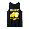 Lustiges Probiotisches Kerl Outfit Probiotika Trinken Darm Gesundheit Männer Tank