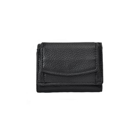 Joyesplay Women's Mini Wallet, Compact, Trifold Wallet, Coin Purse, Small, Cute, Ultra Lightweight, Thin, Mini Wallet, Foldable, 6 Colors, Black