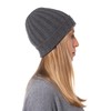 Bo.MA. 100% Pure Regenerated Cashmere Ribbed Hat for Men and