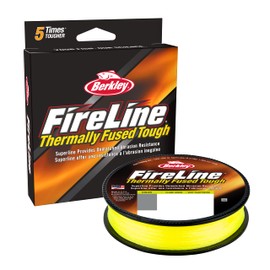 Berkley FireLine Fused Original 150 m, 300 m & 1800 m - Fishing Line (300 m Flame Green 0.39 mm)