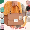 Hsei 8 Pcs Mini Backpack Keychain Coin Purse Tiny Key